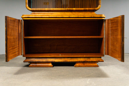Beeindruckender Art Déco Vitrinenschrank