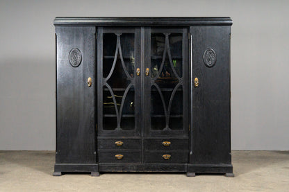 Schöner Jugendstil Bücherschrank