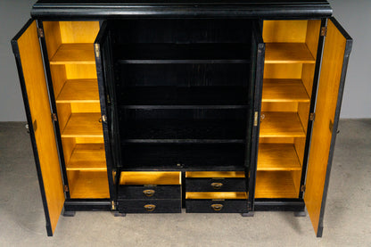 Schöner Jugendstil Bücherschrank