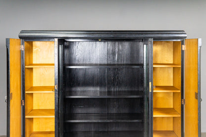 Schöner Jugendstil Bücherschrank