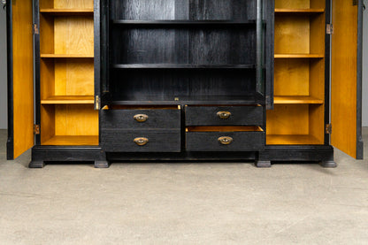 Schöner Jugendstil Bücherschrank
