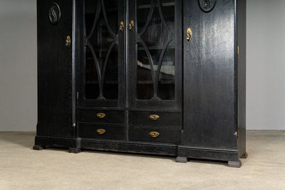 Schöner Jugendstil Bücherschrank