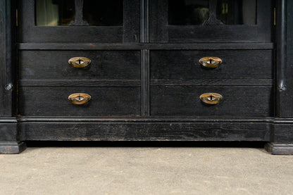 Schöner Jugendstil Bücherschrank