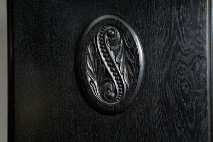 Schöner Jugendstil Bücherschrank