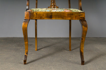 Schönes Jugendstil 6er Set Stühle