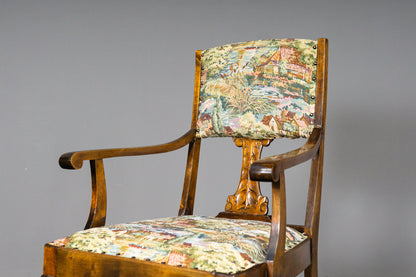 Schönes Jugendstil 6er Set Stühle