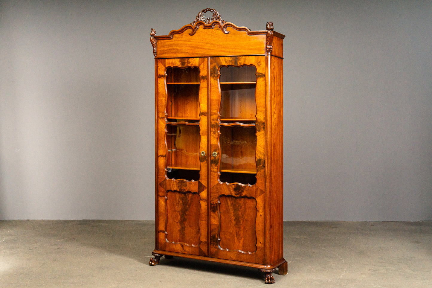 Elegante Louis Philippe Vitrine