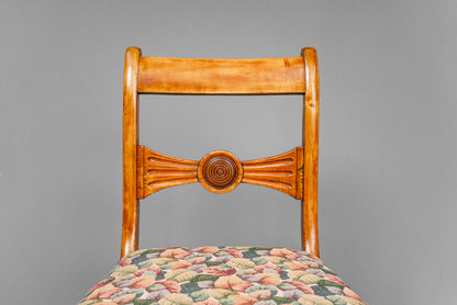 Schönes Biedermeier 5er Set Stühle