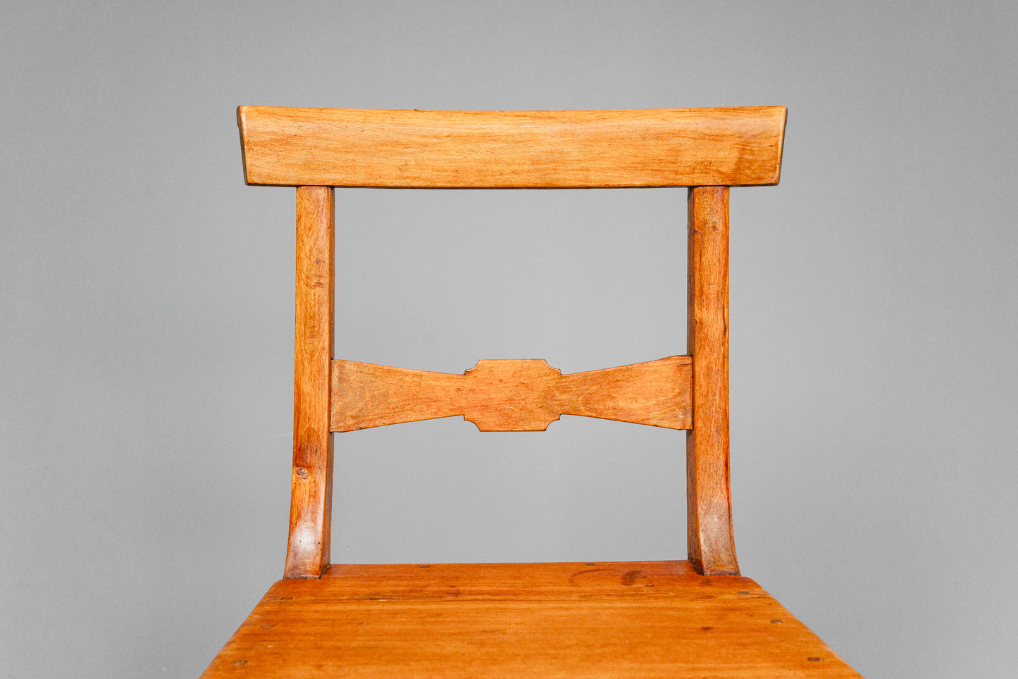 Schlichtes Paar Biedermeier Stühle
