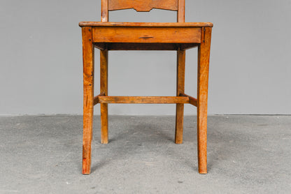 Schlichtes Paar Biedermeier Stühle