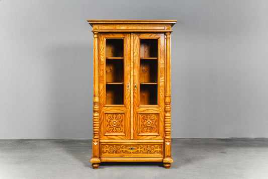 Eleganter Gründerzeit Bücherschrank