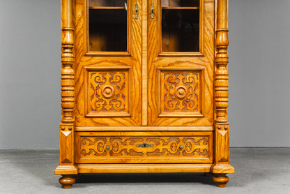 Eleganter Gründerzeit Bücherschrank