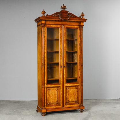 Wunderschöner Gründerzeit Bücherschrank