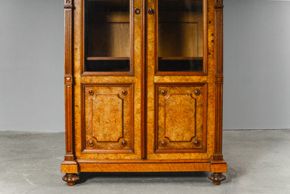 Wunderschöner Gründerzeit Bücherschrank