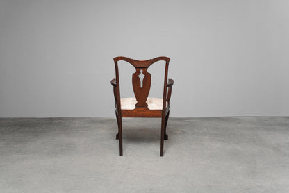 Elegantes 7er Set Jugendstil Stühle
