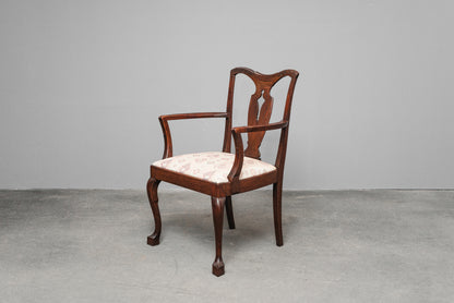 Elegantes 7er Set Jugendstil Stühle