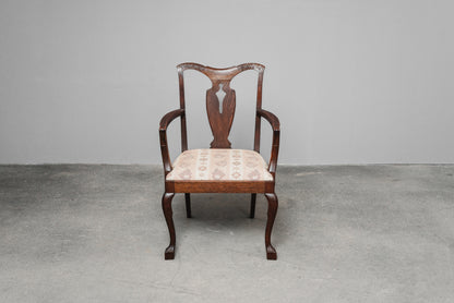 Elegantes 7er Set Jugendstil Stühle