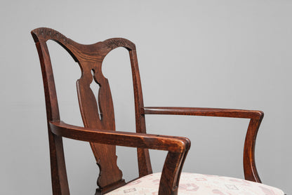 Elegantes 7er Set Jugendstil Stühle