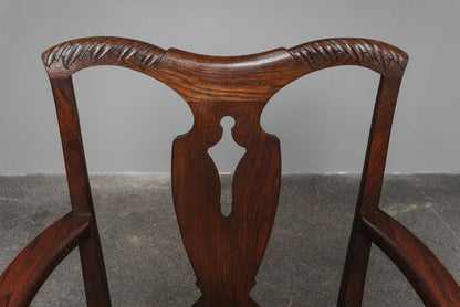Elegantes 7er Set Jugendstil Stühle