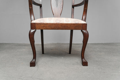 Elegantes 7er Set Jugendstil Stühle
