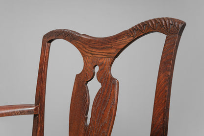 Elegantes 7er Set Jugendstil Stühle