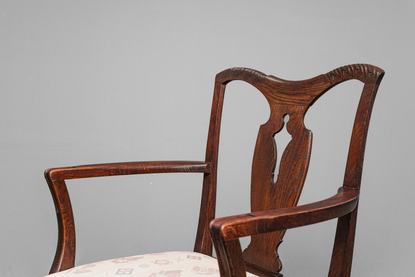Elegantes 7er Set Jugendstil Stühle