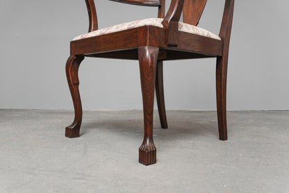 Elegantes 7er Set Jugendstil Stühle