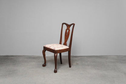 Elegantes 7er Set Jugendstil Stühle