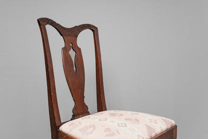 Elegantes 7er Set Jugendstil Stühle
