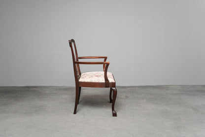 Elegantes 7er Set Jugendstil Stühle