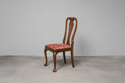 Elegantes Jugendstil 8er Set Stühle