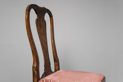 Elegantes Jugendstil 8er Set Stühle