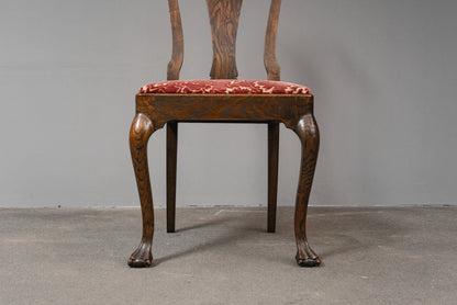 Elegantes Jugendstil 8er Set Stühle