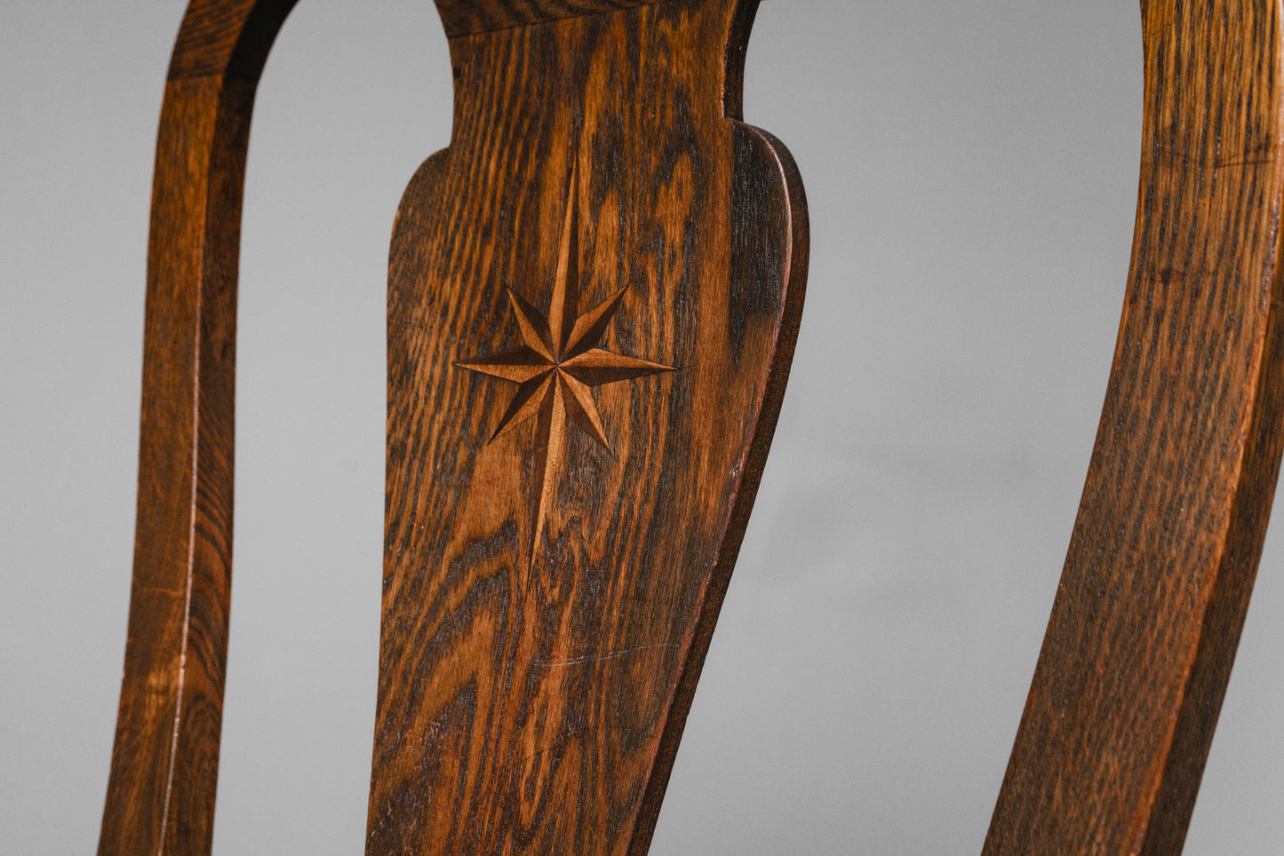 Elegantes Jugendstil 8er Set Stühle