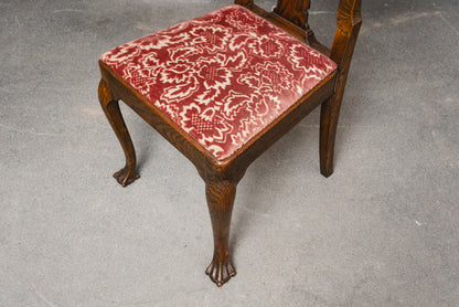 Elegantes Jugendstil 8er Set Stühle