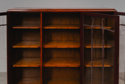 Eleganter Jugendstil Bücherschrank