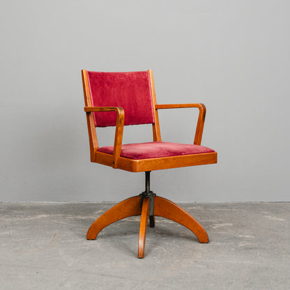 Stilvolles Mid-Century Schreibtischstuhl