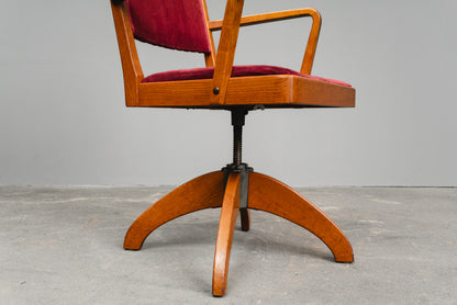 Stilvolles Mid-Century Schreibtischstuhl