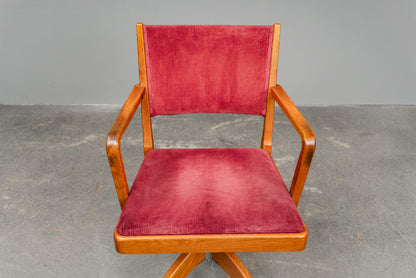 Stilvolles Mid-Century Schreibtischstuhl