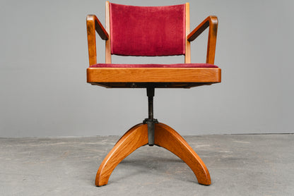 Stilvolles Mid-Century Schreibtischstuhl