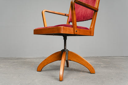 Stilvolles Mid-Century Schreibtischstuhl