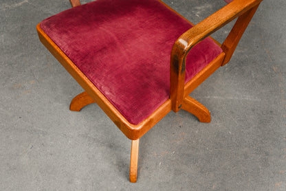 Stilvolles Mid-Century Schreibtischstuhl