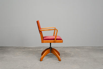 Stilvolles Mid-Century Schreibtischstuhl