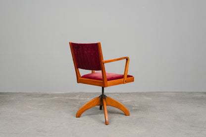 Stilvolles Mid-Century Schreibtischstuhl