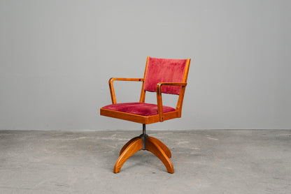 Stilvolles Mid-Century Schreibtischstuhl