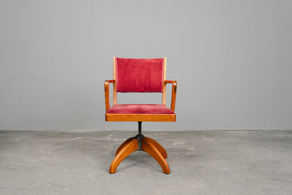 Stilvolles Mid-Century Schreibtischstuhl