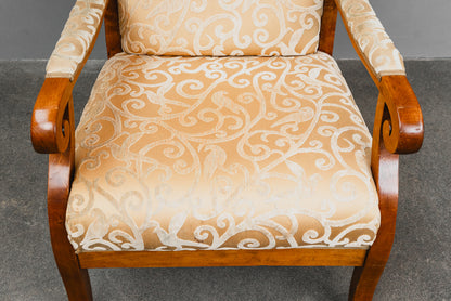 Bequemer Biedermeier Ohrensessel