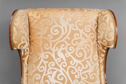 Bequemer Biedermeier Ohrensessel