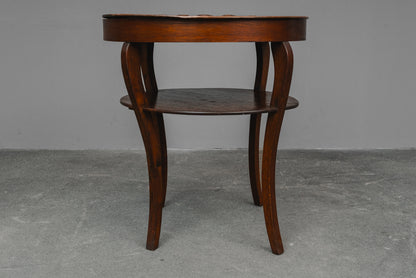 Jugendstil Beistelltisch aus Eiche - Anfang des 20.Jahrhunderts