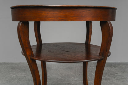 Jugendstil Beistelltisch aus Eiche - Anfang des 20.Jahrhunderts